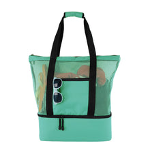 Load image into Gallery viewer, Mesh Cooler Beach Bag