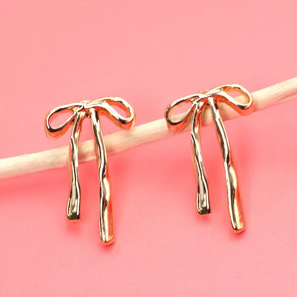 Long Bow Earrings
