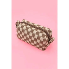 Load image into Gallery viewer, Checkered Make-up Bag
