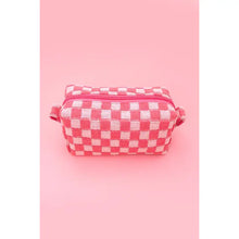 Load image into Gallery viewer, Checkered Make-up Bag
