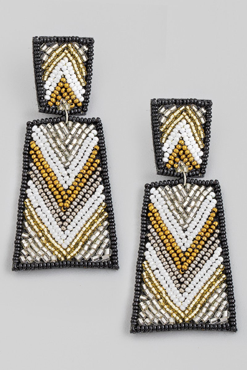 Black & Gold Earrings