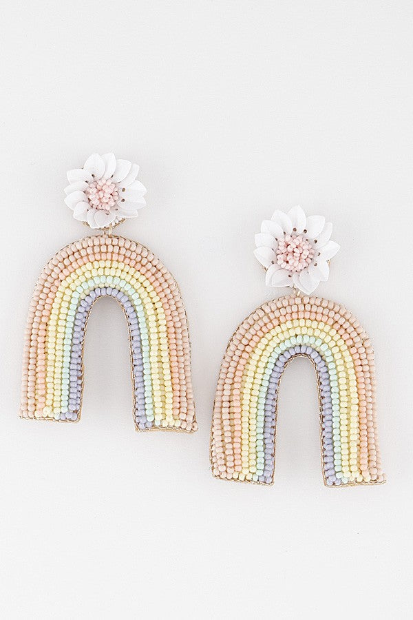 Multicolored Rainbow Earrings