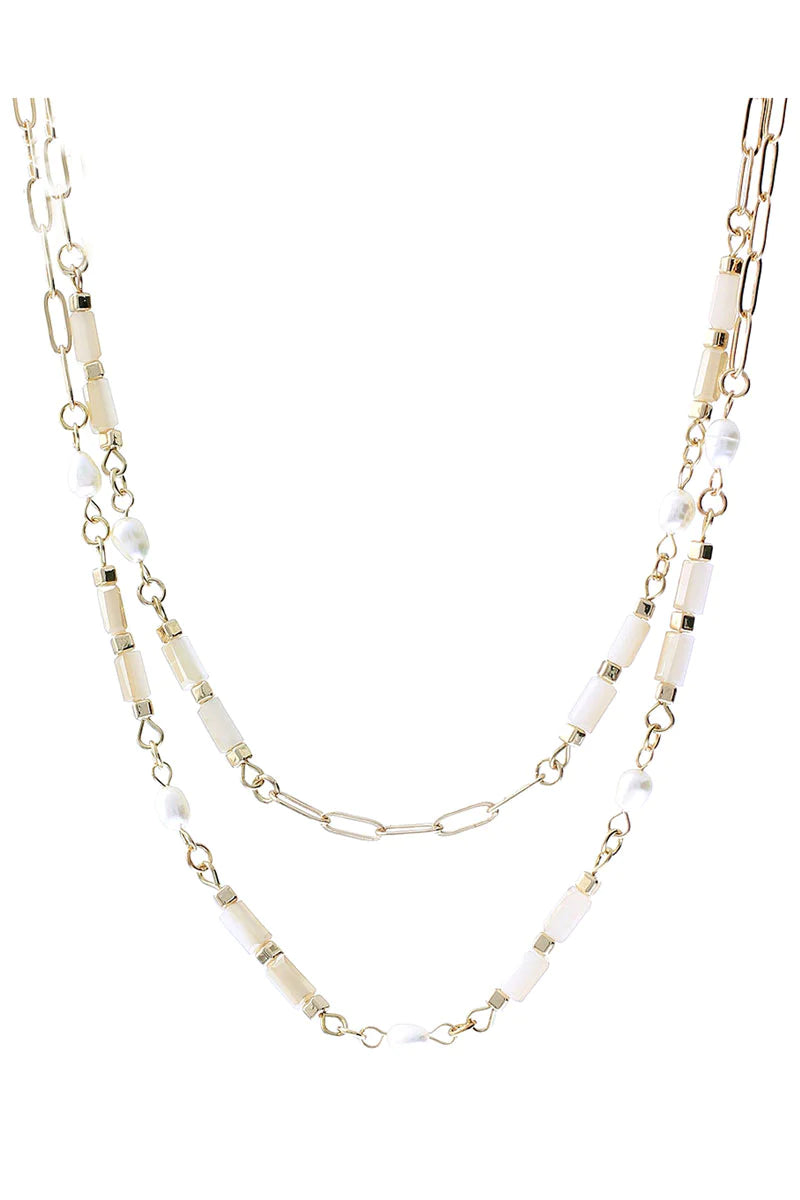 Smokey Beige Necklace